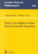 Cover of: Theory of a higher-order Sturm-Liouville equation