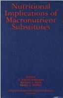 Cover of: Nutritional implications of macronutrient substitutes