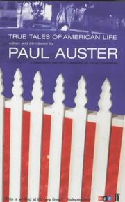 Cover of: True Tales of American Life by Paul Auster