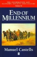 Cover of: End of millennium by Manuel Castells