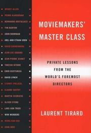 Cover of: Moviemakers' master class by Laurent Tirard