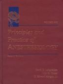 Cover of: Principles and practice of anesthesiology. by 