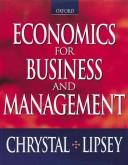 Cover of: Economics for business and management