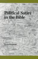 Cover of: Political satire in the Bible by Zeev Weisman