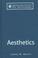 Cover of: Aesthetics