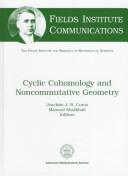 Cover of: Cyclic cohomology and noncommutative geometry