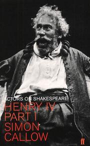 Cover of: Henry IV, part I