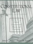Cover of: Constitutional law: cases in context