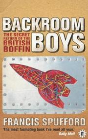 Cover of: The Backroom Boys by Francis Spufford