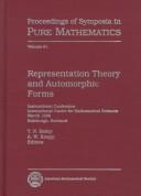Cover of: Representation theory and automorphic forms | 