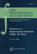 Cover of: Advances in mathematical sciences--CRM's 25 years