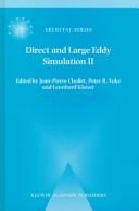 Cover of: Direct and large-Eddy simulation II | 