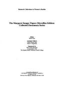Cover of: The Margaret Sanger papers. by Margaret Sanger