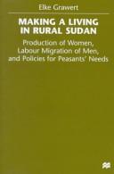 Cover of: Making a living in rural Sudan by Elke Grawert