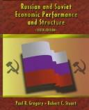 Cover of: Russian and Soviet economic performance and structure