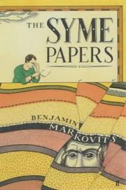 Cover of: The Syme papers: a novel