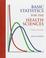 Cover of: Basic statistics for the health sciences