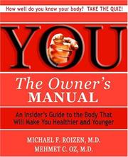 Cover of: YOU by Michael F. Roizen, Mehmet Oz