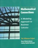 Cover of: Mathematical connections: a modeling approach to business calculus