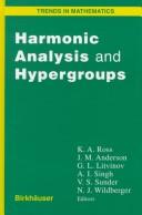 Cover of: Harmonic analysis and hypergroups