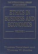 Cover of: Ethics in business and economics