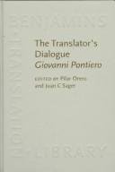 Cover of: The translator's dialogue: Giovanni Pontiero