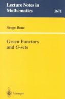 Cover of: Green functors and G-sets by Serge Bouc