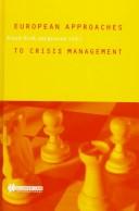 Cover of: European approaches to crisis management