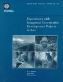 Cover of: Experiences with integrated-conservation development projects in Asia