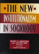 Cover of: The new institutionalism in sociology