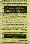 Cover of: A guide to editing Middle English