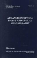 Cover of: Advances in optical biopsy and optical mammography