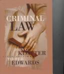 Cover of: Criminal law by John C. Klotter