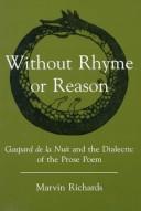 Without rhyme or reason by Marvin Richards
