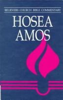 Cover of: Hosea, Amos