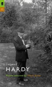 Cover of: Thomas Hardy (Poet to Poet)