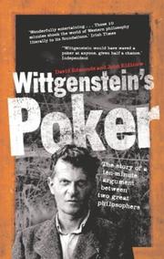 Cover of: Wittgenstein's Poker by John Eidinow, David Edmonds