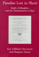 Cover of: Paradise lost in short: Smith, Stillingfleet, and the transformation of epic