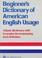 Cover of: Beginner's dictionary of American English usage