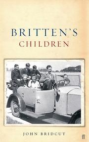Cover of: Britten's Children by John Bridcut