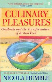 Cover of: Culinary Pleasure by Nicola Humble