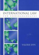 Cover of: International law for undergraduates