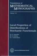 Local properties of distributions of stochastic functionals by Davydov, I͡U. A.