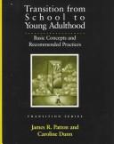 Cover of: Transition from school to young adulthood by James R. Patton