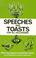 Cover of: Speeches and Toasts for All Occasions