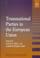 Cover of: Transnational parties in the European Union