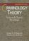 Cover of: Criminology theory