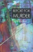 Cover of: Report for murder