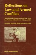 Cover of: Reflections on law and armed conflicts | G.I.A.D Draper