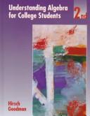 Cover of: Understanding algebra for college students by Lewis Hirsch